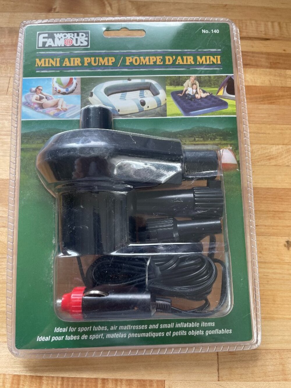 NIB- Mini air pump